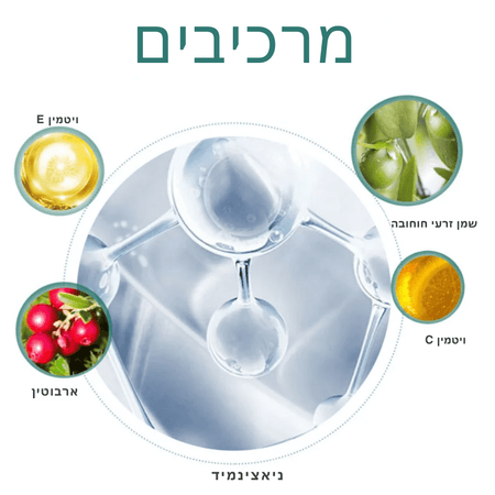 GlowPure - הקרם המהפכני למראה עור זוהר ואחיד | קרם הבהרת העור | אוזו - שופ