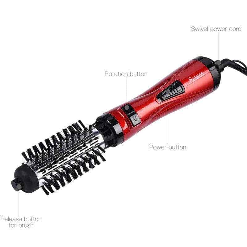 מייבש ומסלסל שיער AIRBLOW | Hair Dryer with Built - in Brush | אוזו - שופ