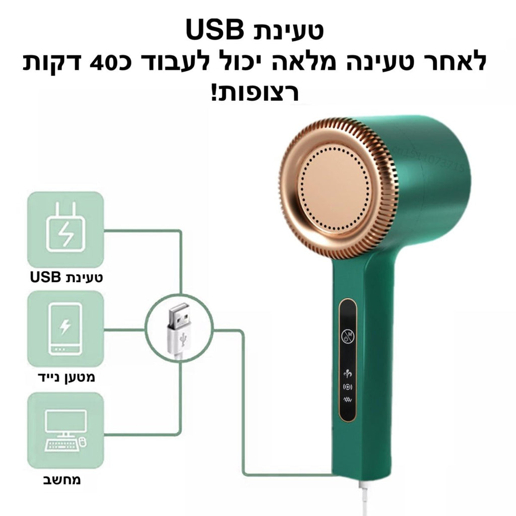 מכשיר חשמלי להסרת כדוריות וסיבים מבגדים | Lint Remover | אוזו - שופ