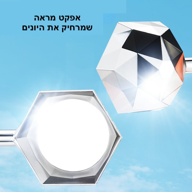 מתקן סולארי להרחקת יונים SolarShield | ion removal device | אוזו - שופ