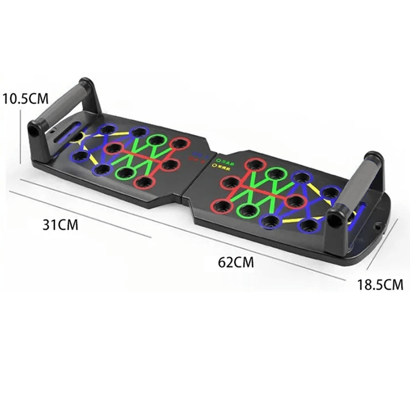 PowerBoard - תחנת הכוח לאימון פלג גוף עליון | Home Fitness Roller Plank | אוזו - שופ