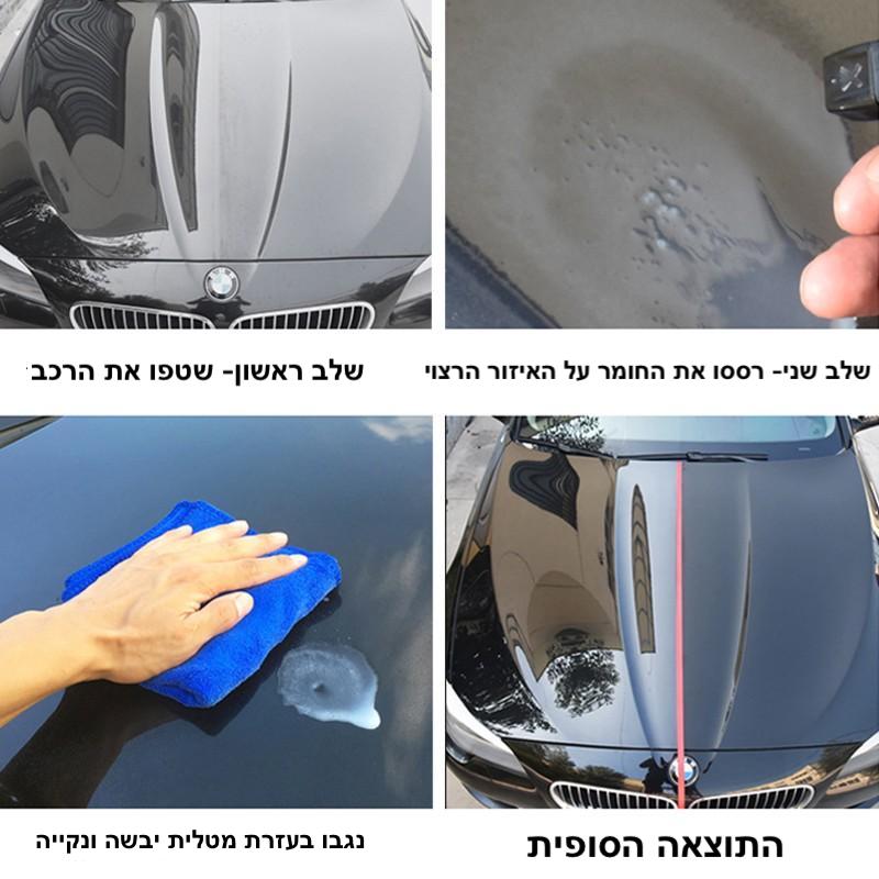 ספריי להורדת שריטות ברכב LuxeShine | Premium Car Scratch Repair Spray | אוזו - שופ