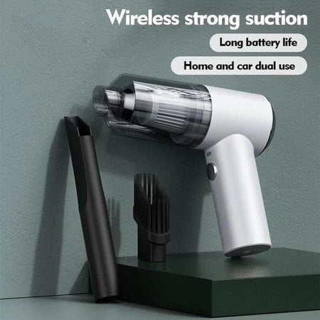 CleanZoom Wireless Handheld Car Vacuum Cleaner | Handheld Vacuum Cleaners | אוזו-שופ