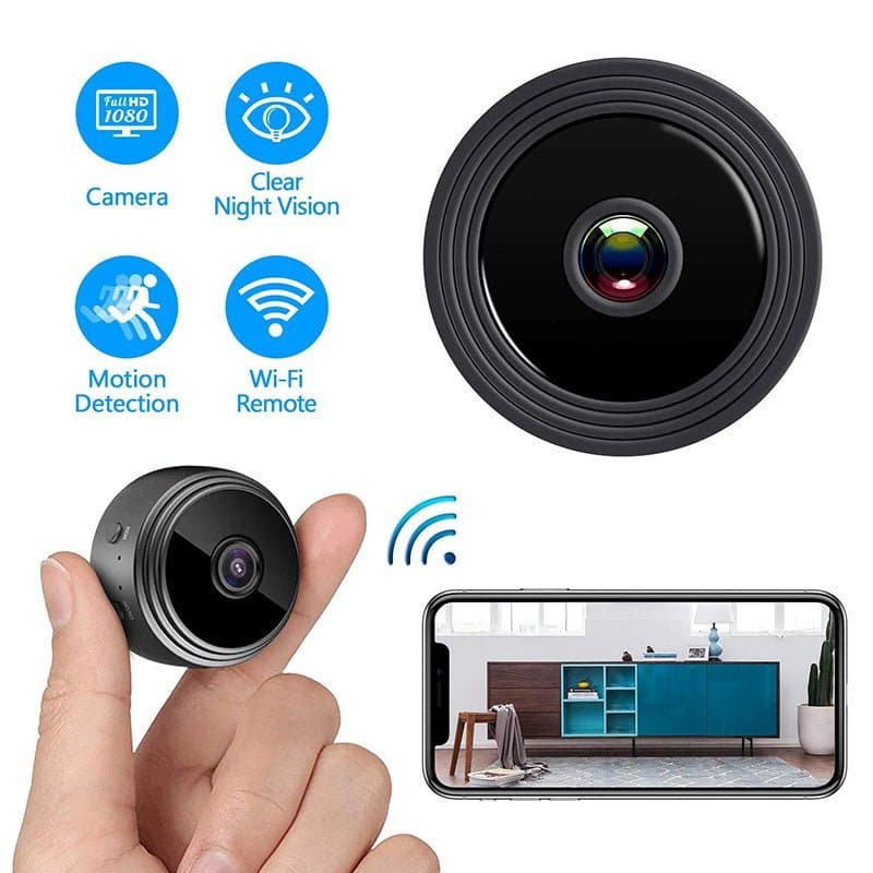 Mini 1080p HD Wireless Magnetic Security Camera Product | Hidden Cameras | אוזו-שופ