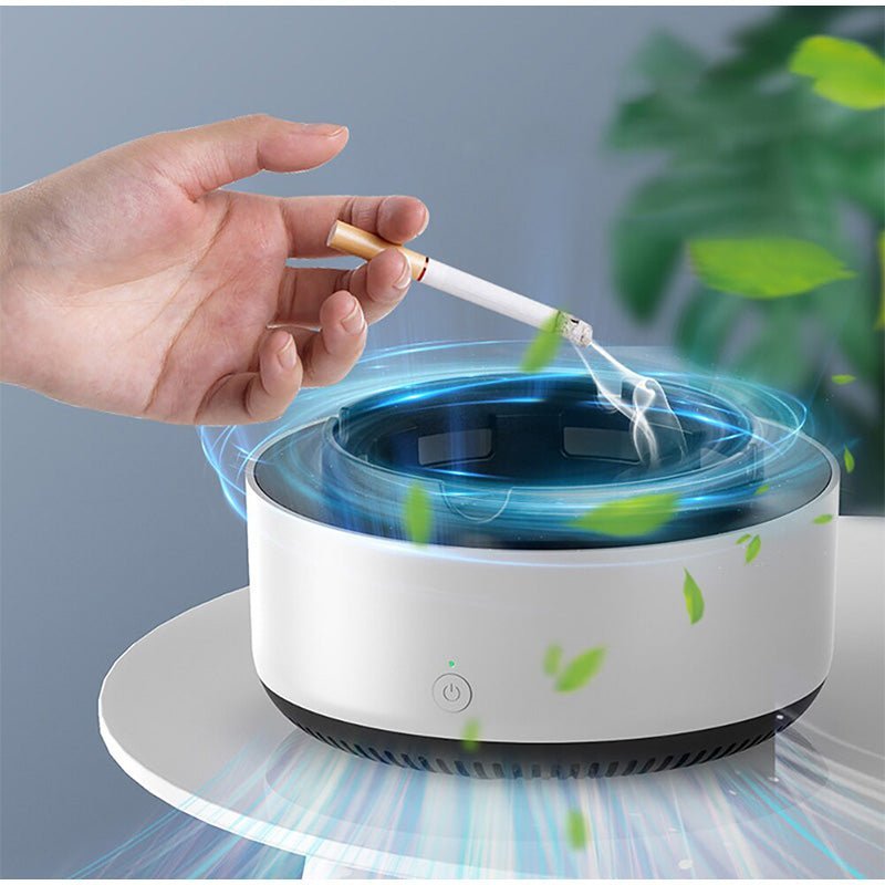 Smokeless™ Ashtray Product | Air Purifying Ashtray | אוזו-שופ